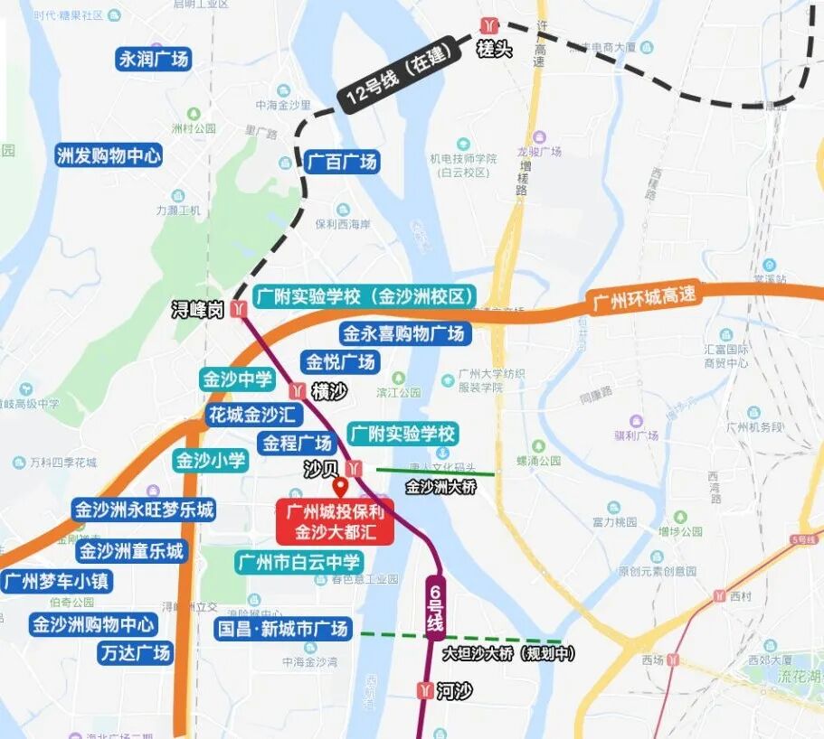 白云保利金沙大都汇上加推二期3栋，总价60万！