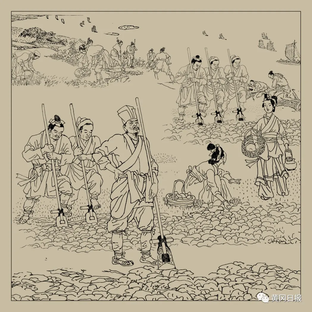 躬耕东坡 谢伯齐 绘画.jpg 图片