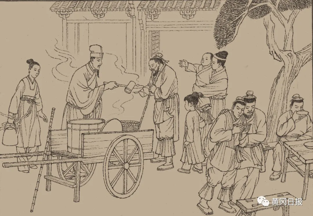 在黄州抗疫 郑伯化 绘画.jpg 图片
