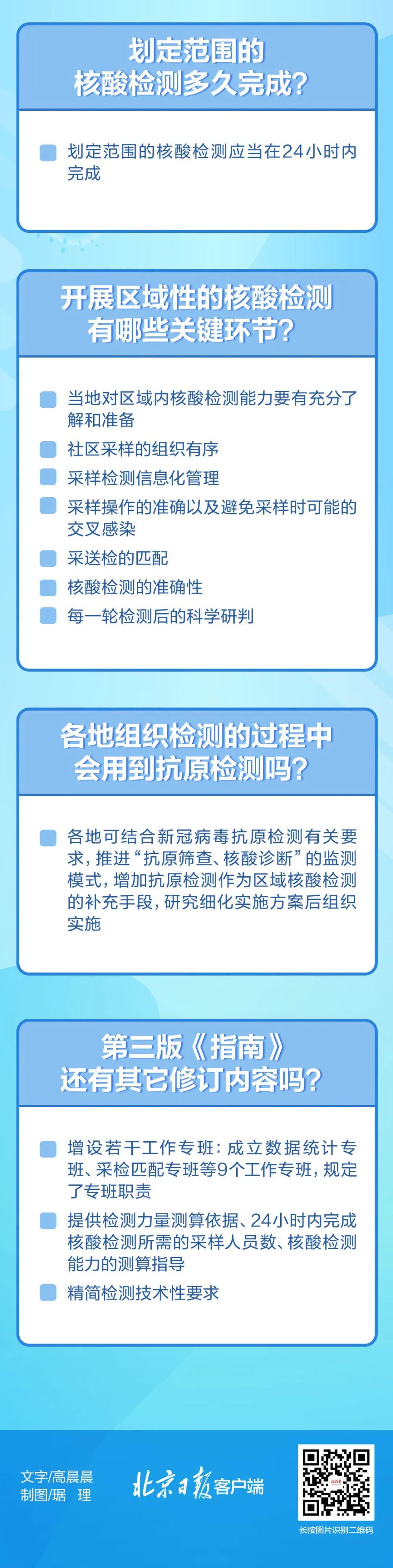 进一步缩小核酸检测范围及减少频次