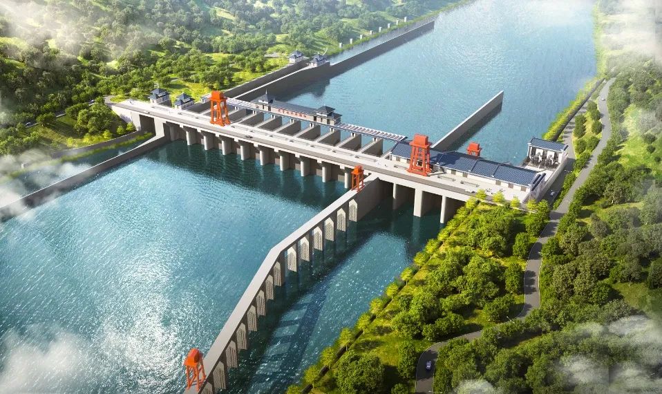 黄茅峡水库效果图。广东省水利厅 供图