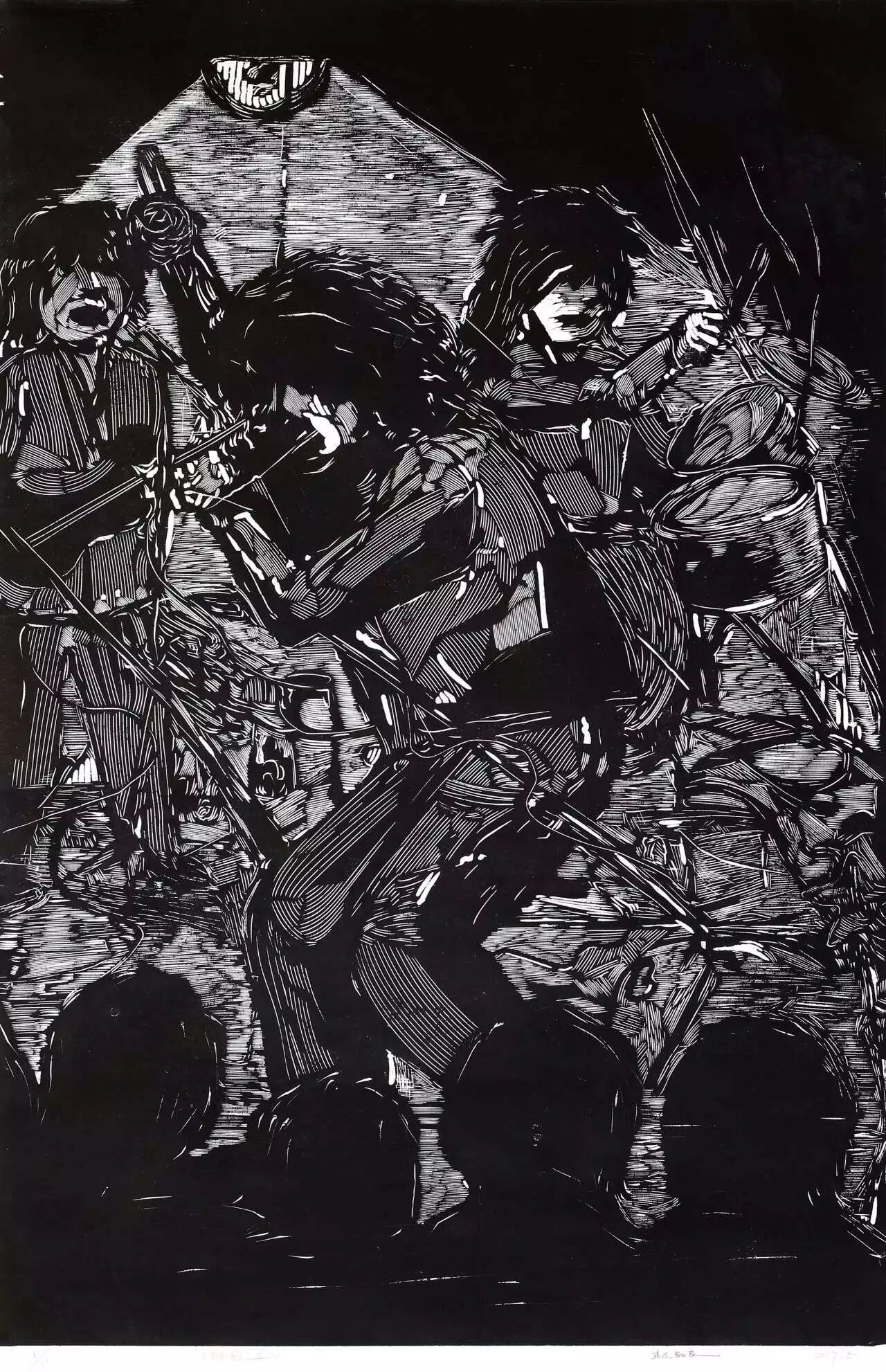 2017鲁迅美术学院版画专业毕业作品展|设计竞赛网