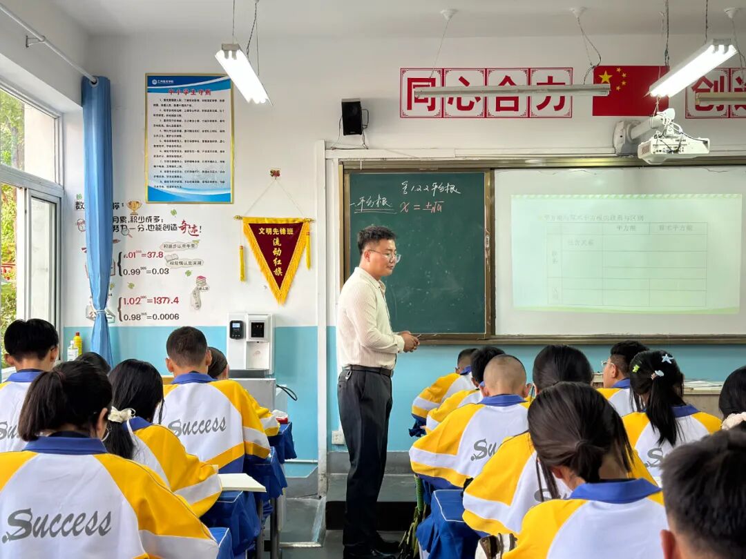 成功初中丨撸起袖子加油干，初中师生状态满格，斗志满满！