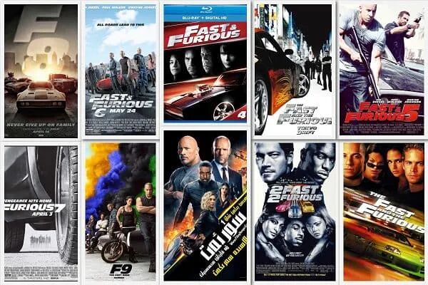 《速度与激情》合集（1-9）及外篇《速度与激情：特别行动》Fast&Furious中英双字幕高清版下载。