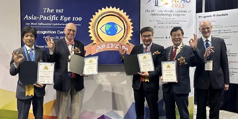 2022亚太最具影响力眼科医生100强,昆明眼科医院
