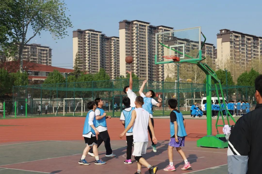 第一初级中学:迎篮而上,悦动青春——长清区第一初级中学初二篮球3v3