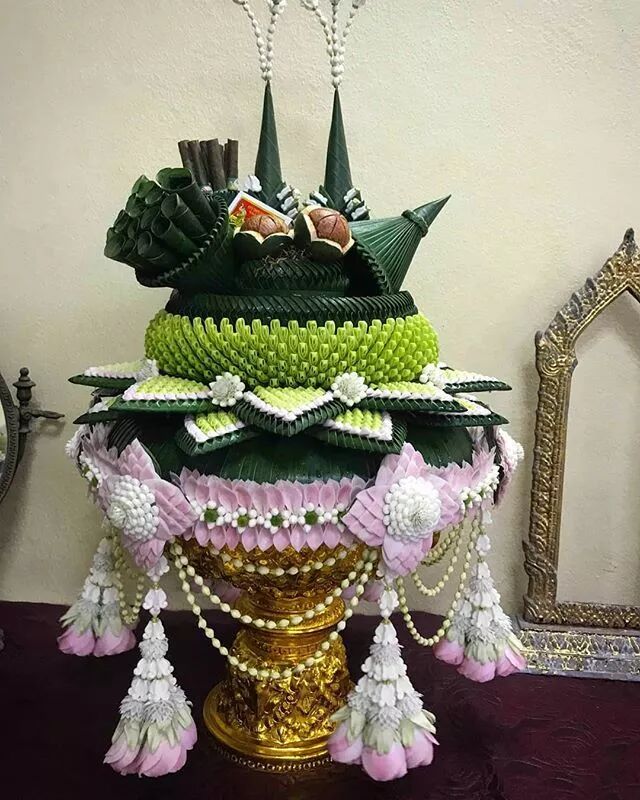 泰式花艺是个谜，庄严又神秘