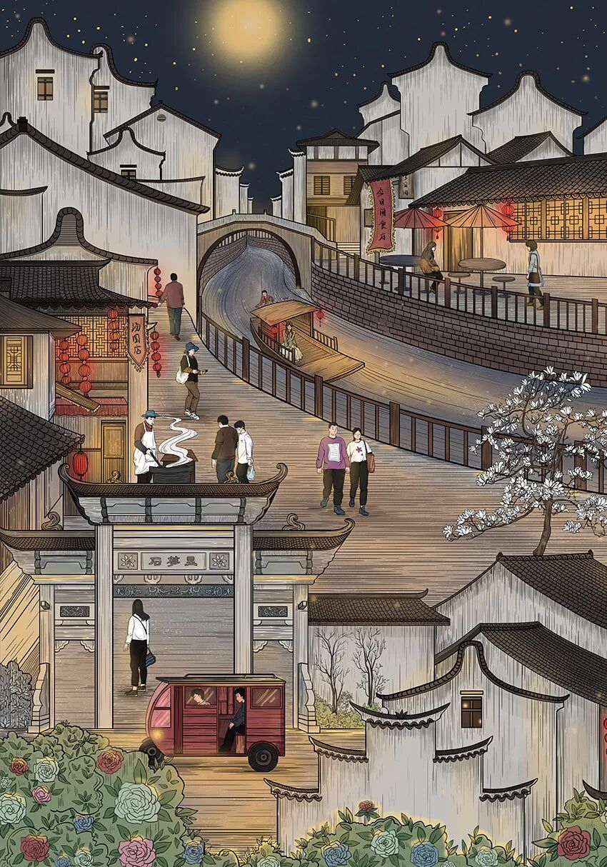 新场古镇国际海报插画征集及邀请展获奖作品公布