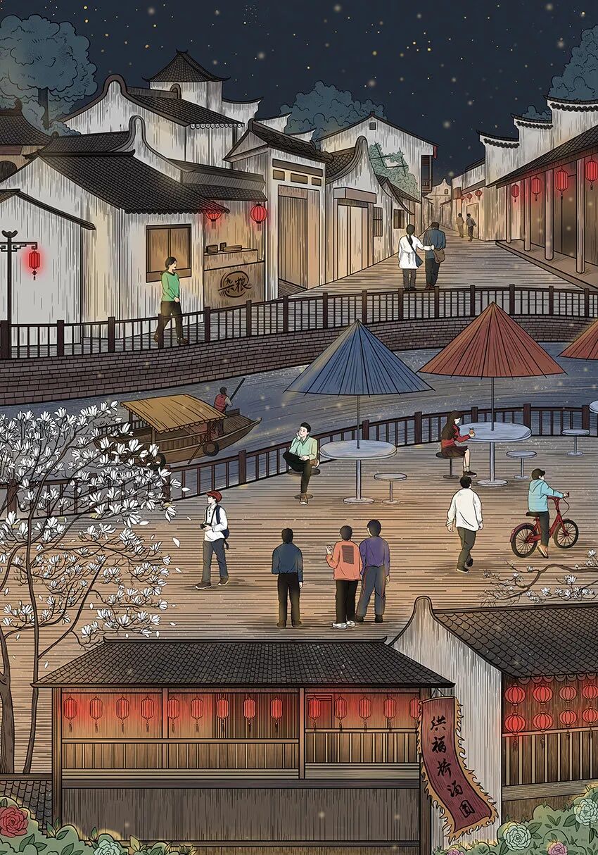 新场古镇国际海报插画征集及邀请展获奖作品公布