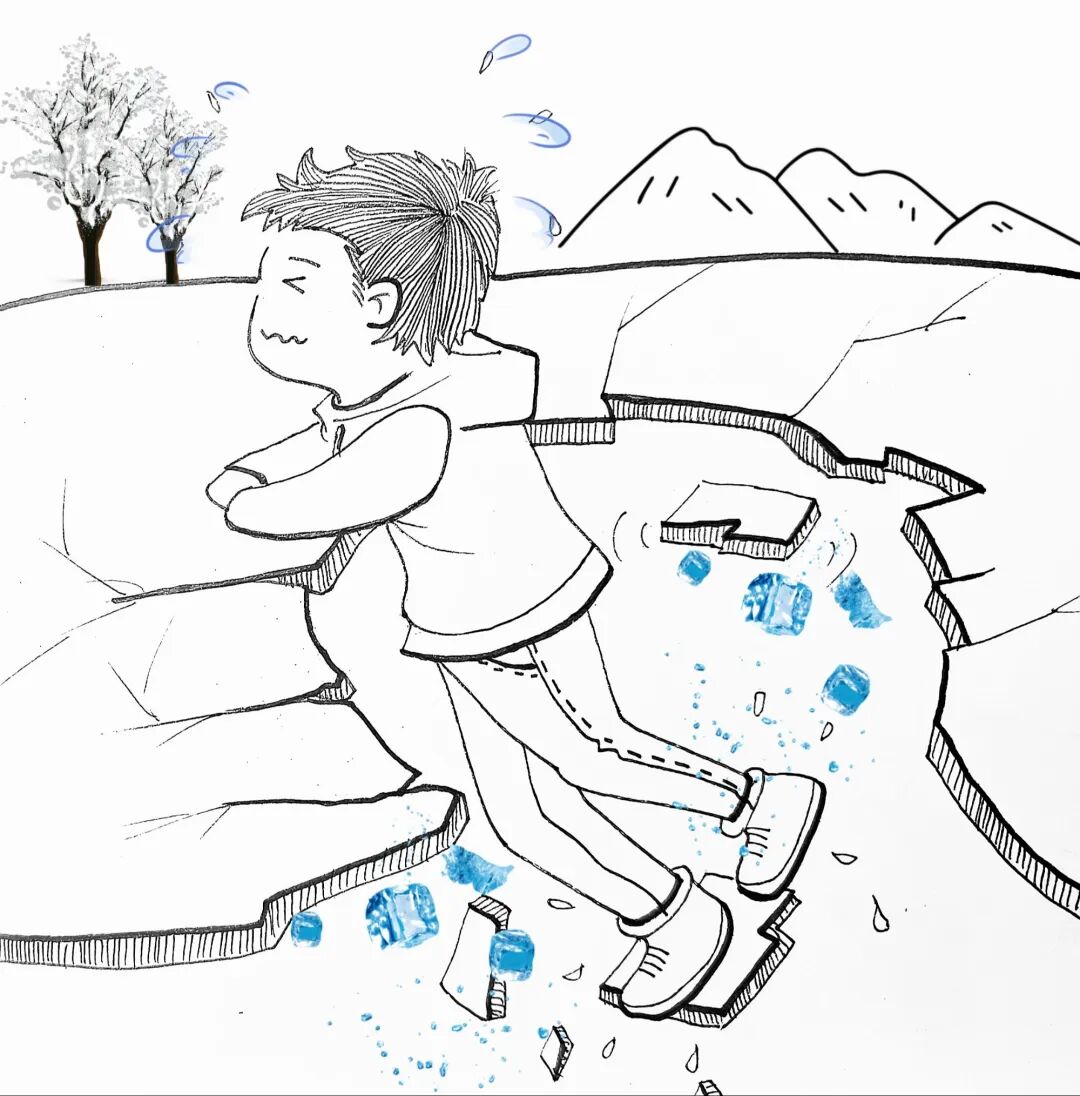 原创漫画丨掉进冰窟如何自救