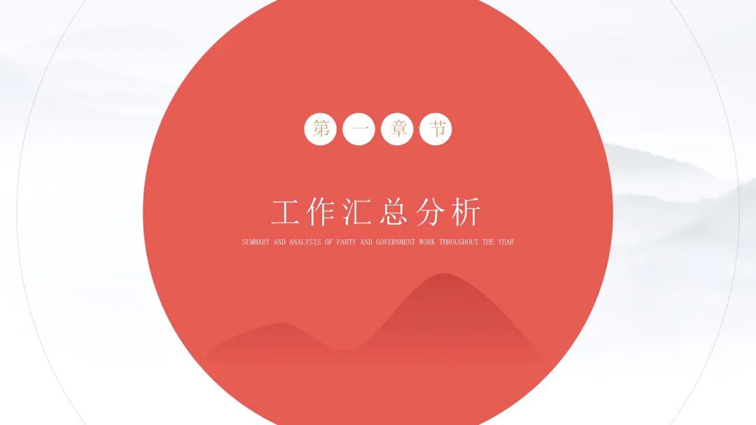 免费PPT模板 | 红色大气好实用