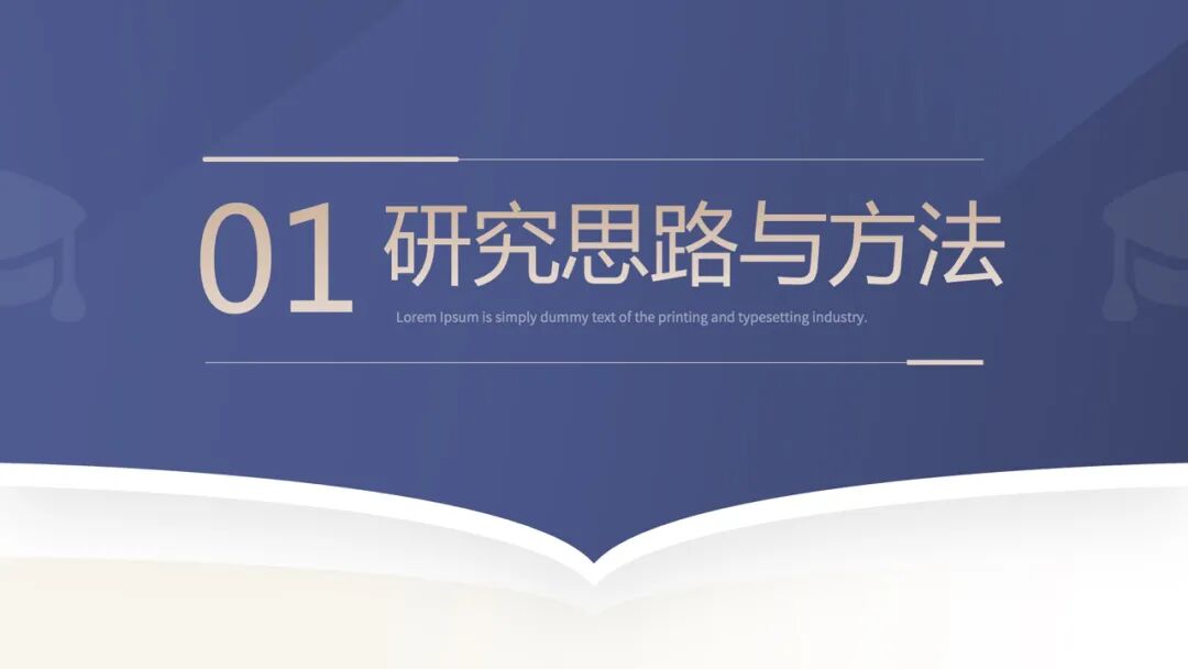 精致简约毕业答辩ppt模板