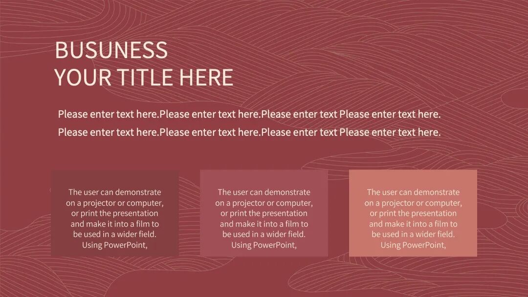 适合年底做总结汇报的ppt模板