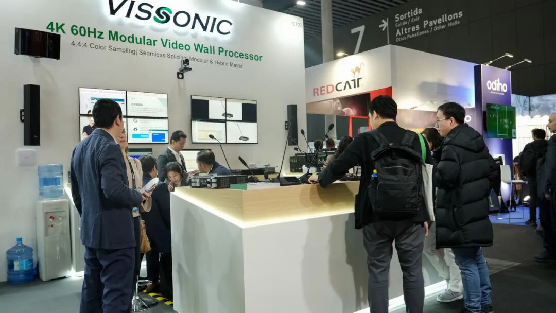 VISSONIC議朗驚艷亮相2025 ISE展會(huì)，未來(lái)智能會(huì)議新風(fēng)尚！