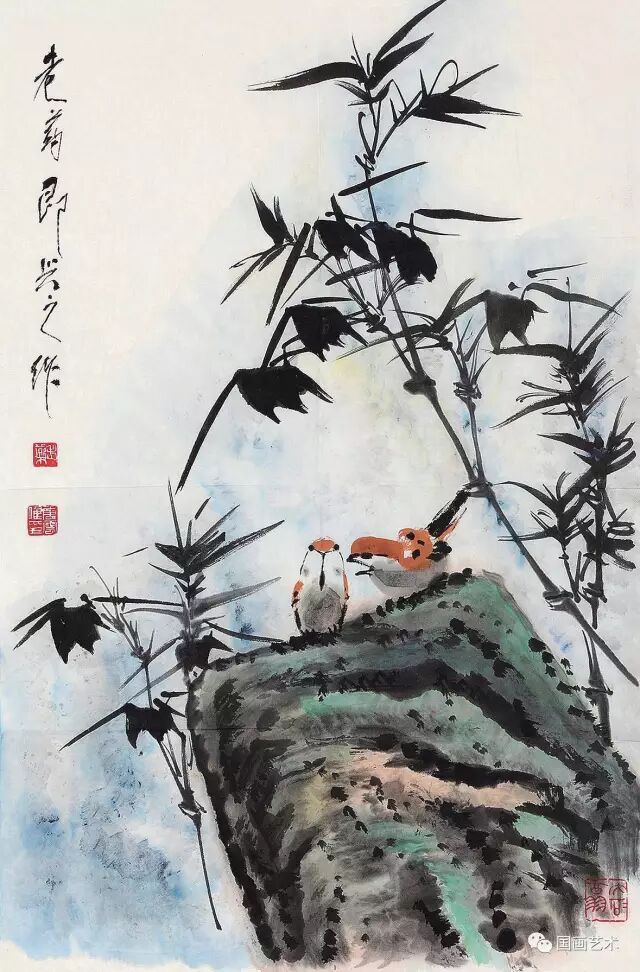 本素材摘录自《写意花鸟画色彩技法详解》,刘绍勇,王秋菊著,农村读物
