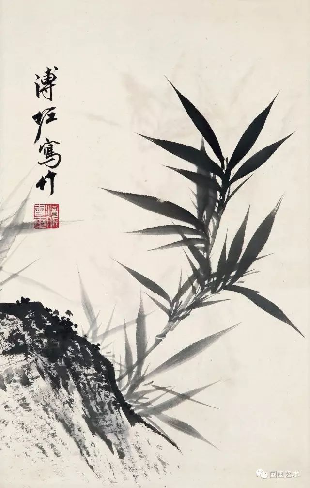 现当代名家溥佐画竹作品欣赏