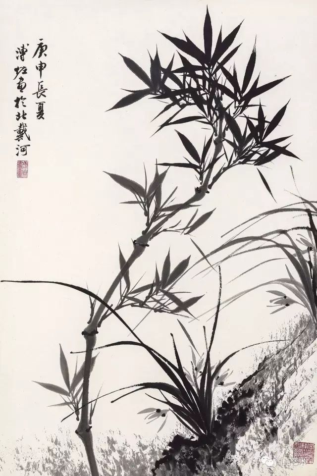 喜欢画竹子的画家是谁图片