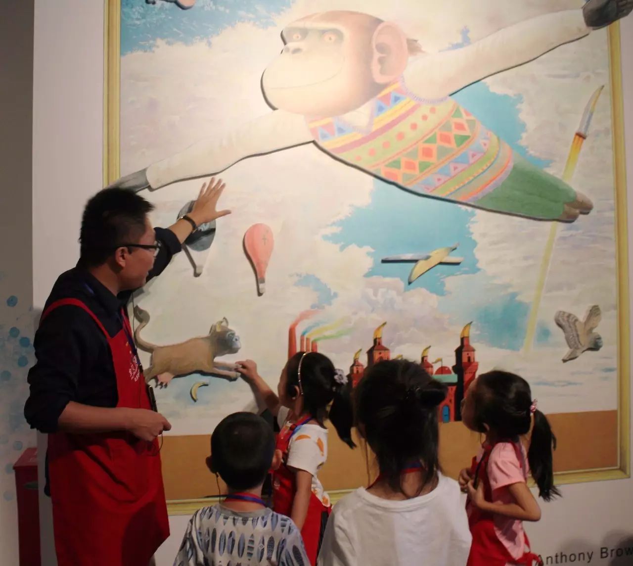 宝贝计画老师带领学员艺术之旅 宝贝计画老师带领学员艺术之旅