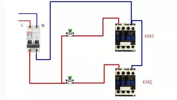 交流接触器常用接线电路图和实物图 超实用！的图2