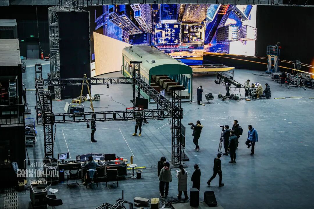 制片工业标准配套了行业顶尖设施永川科技片场以虚拟拍摄技术为核心