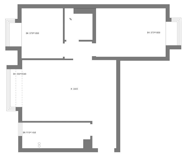 狂砸4面牆！22歲北漂男青年，爆改63m²一室戶變「植物園」！ 家居 第7張