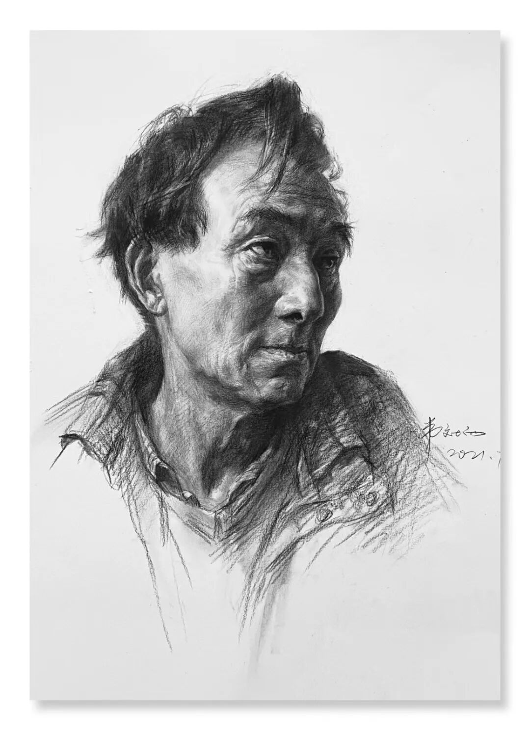 清央美术集训素描高分秘籍人脸素描要点