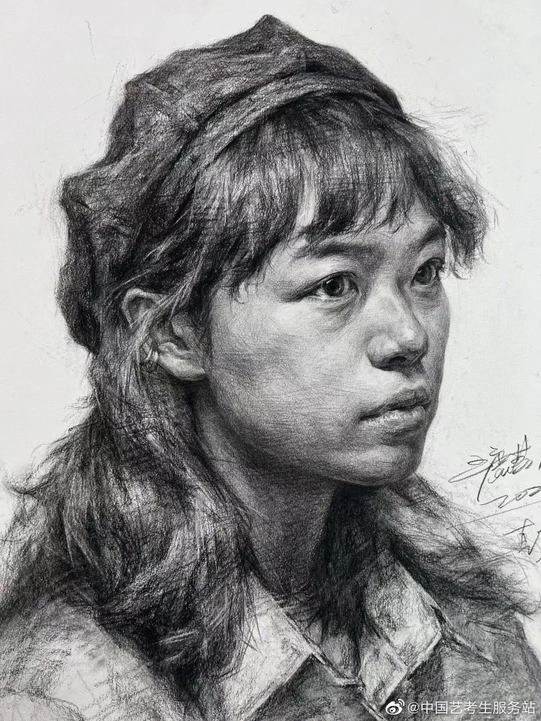 清央美术集训素描高分秘籍人脸素描要点