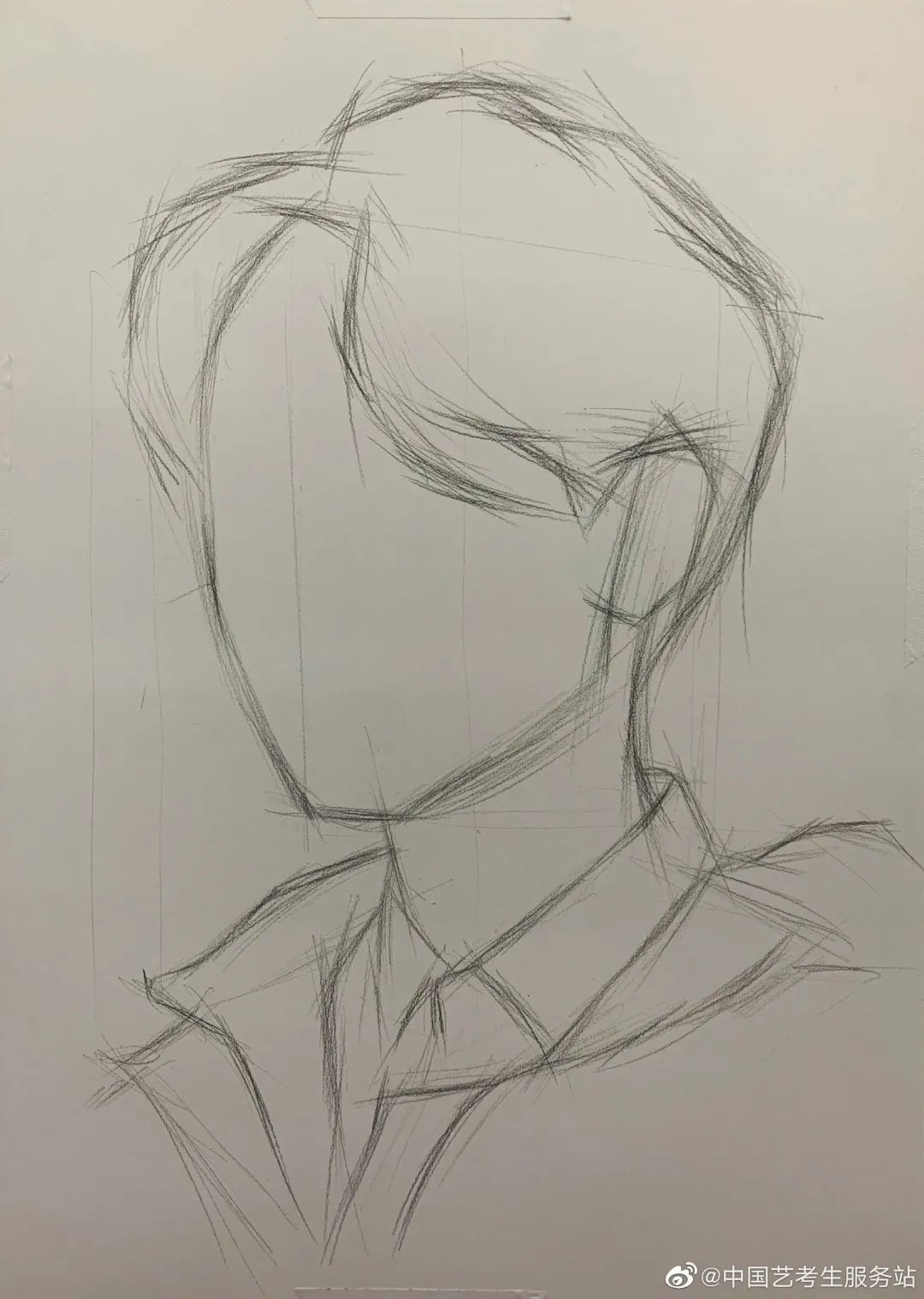 清央美术集训素描高分秘籍人脸素描要点