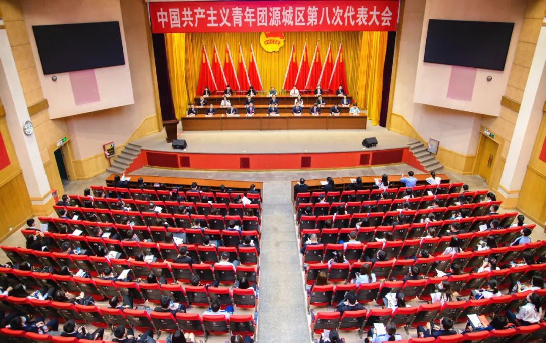 共青团源城区第八次代表大会召开
