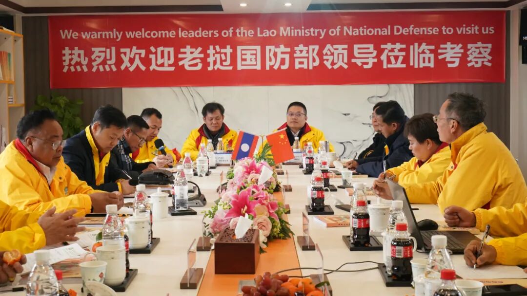 老挝国防部代表团参访东莞观音山，共话友谊，期待助力“一带一路”新发展