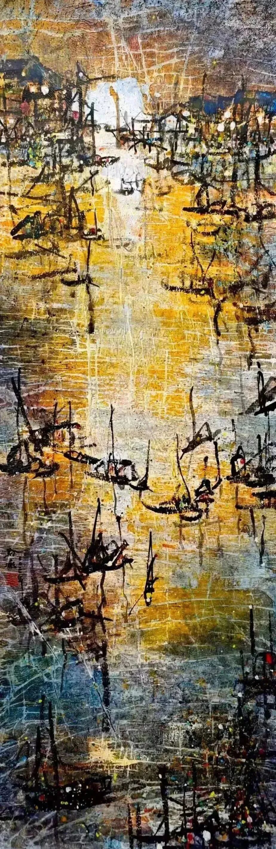 东方彩墨，大澳绽放，首届国际艺术展春季展出（组图） - 14