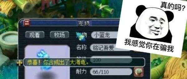 合宠穷三代？零氪大佬合出10技能宝宝这就离谱！