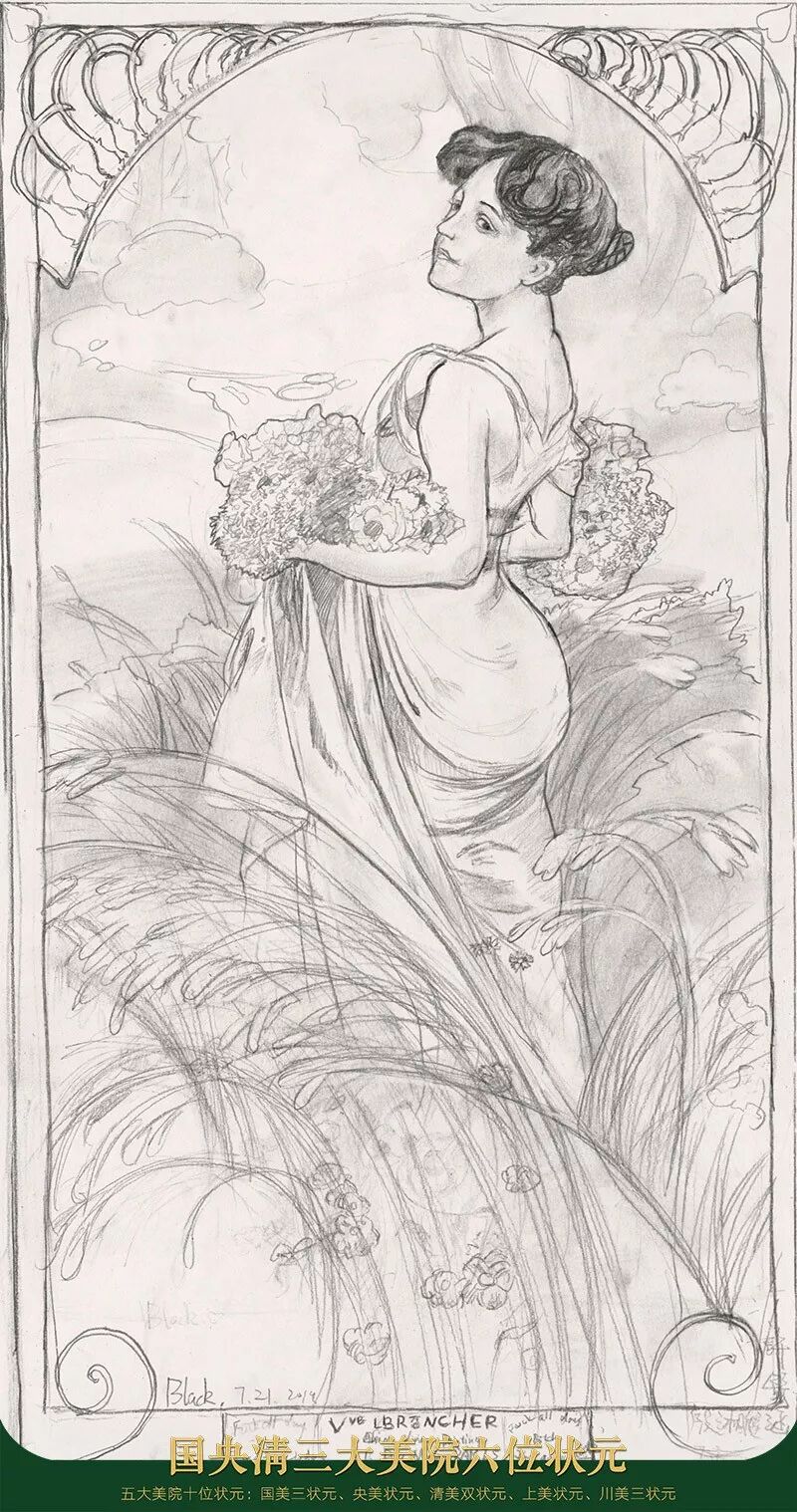 这个暑假时间花的值！孪生画室三美校区暑假班作品展