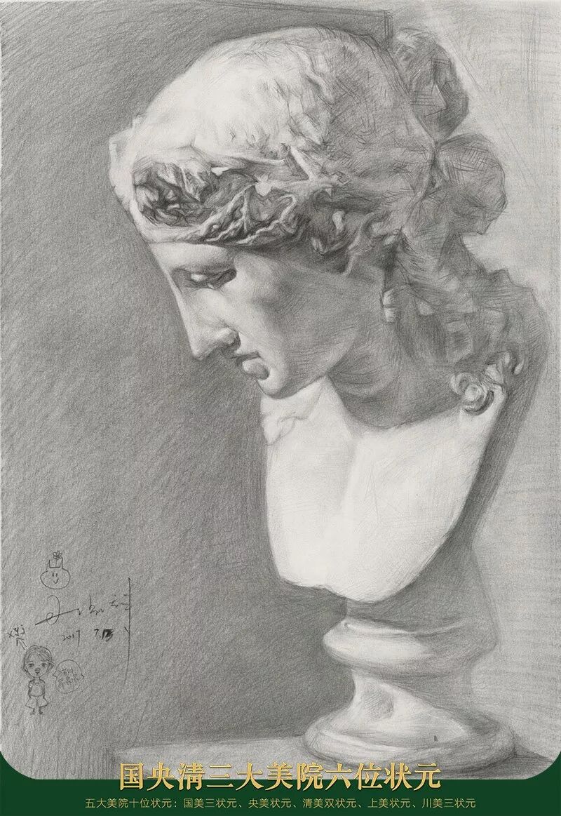 这个暑假时间花的值！孪生画室三美校区暑假班作品展