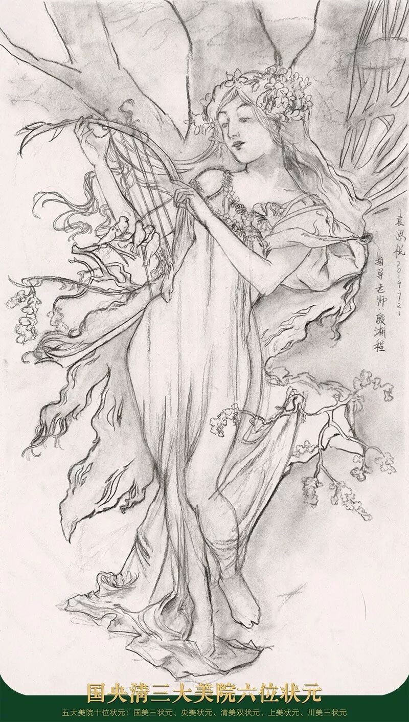 这个暑假时间花的值！孪生画室三美校区暑假班作品展