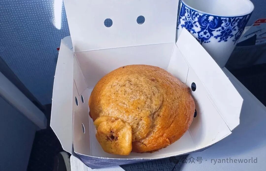 赫尔辛基飞阿姆斯特丹荷航商务舱餐盒实测 隔夜配餐干硬点心引吐槽