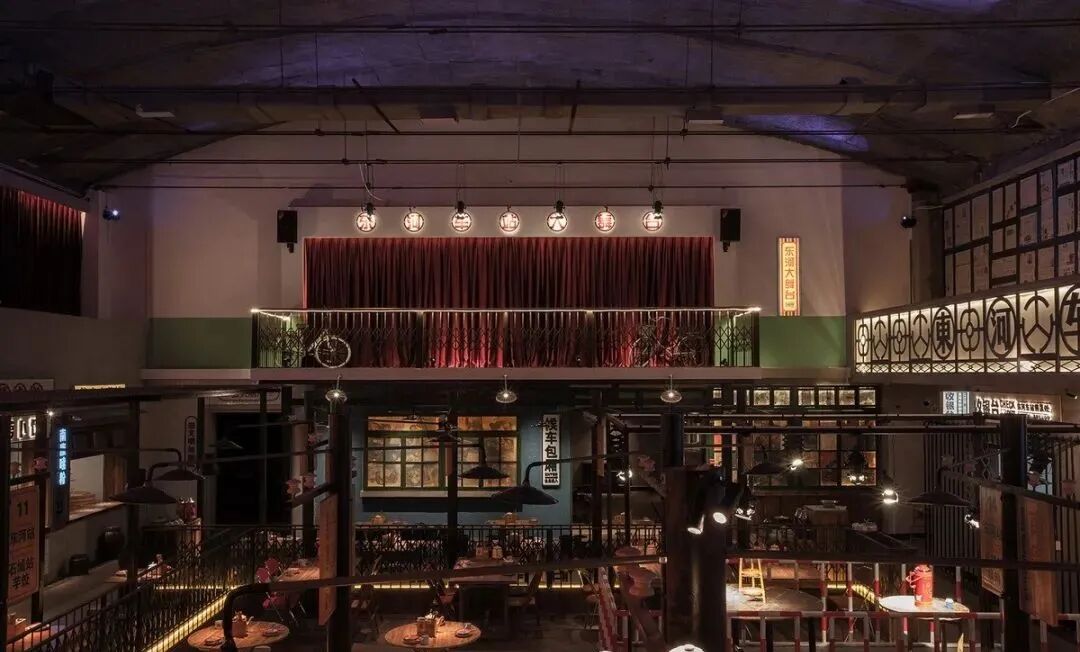 东莞市餐饮店设计分享:东莞市民国风主题餐厅装修 一个盛满回忆的空间