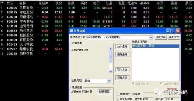 怎样用软件筛选股票