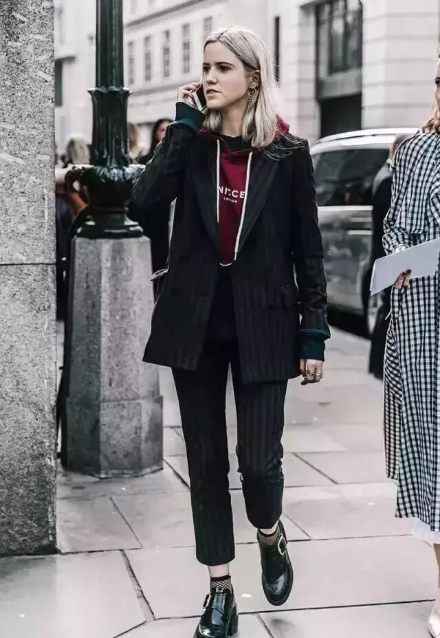 衛衣+外套，突顯出造型的層次感！ 時尚 第9張