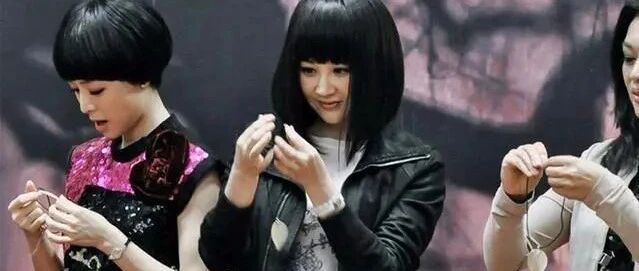 许晴剪个萝莉头，就为了装清纯少女，也不看看自己多少岁了！