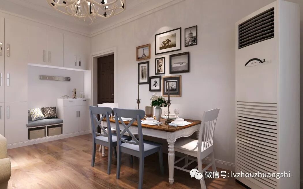 硚房康城恬淡田园83平装修效果图