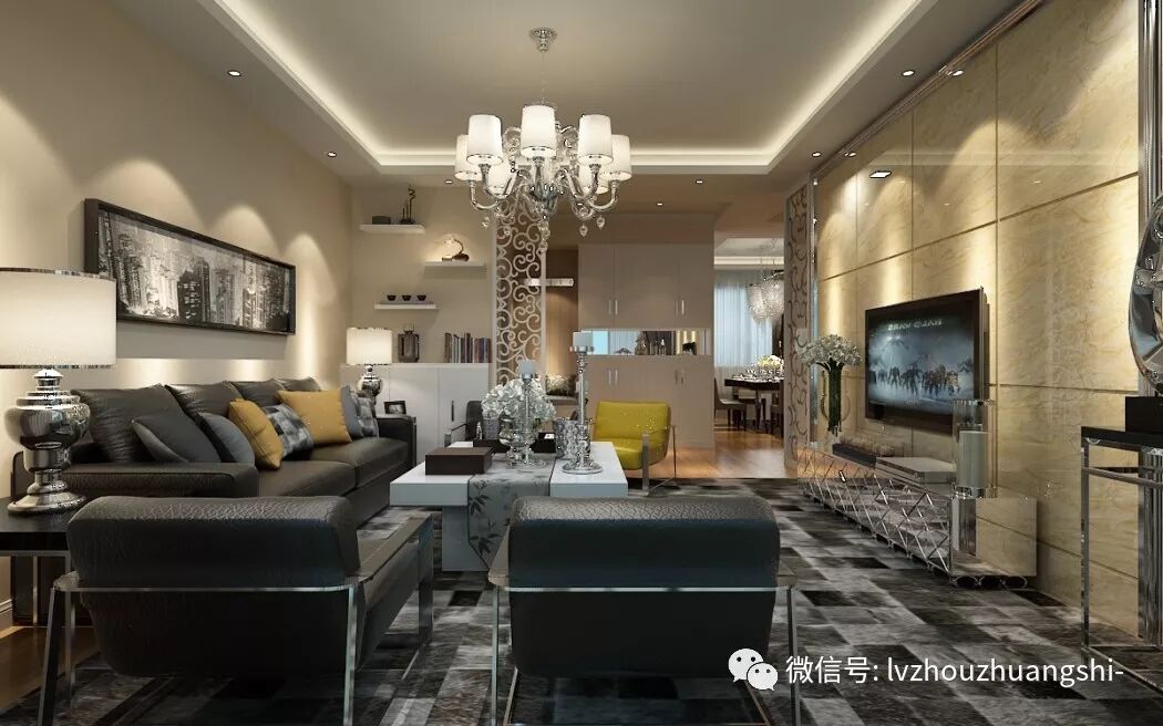 银都花园港式装修效果图