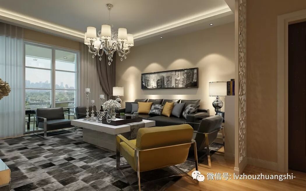 银都花园港式装修效果图