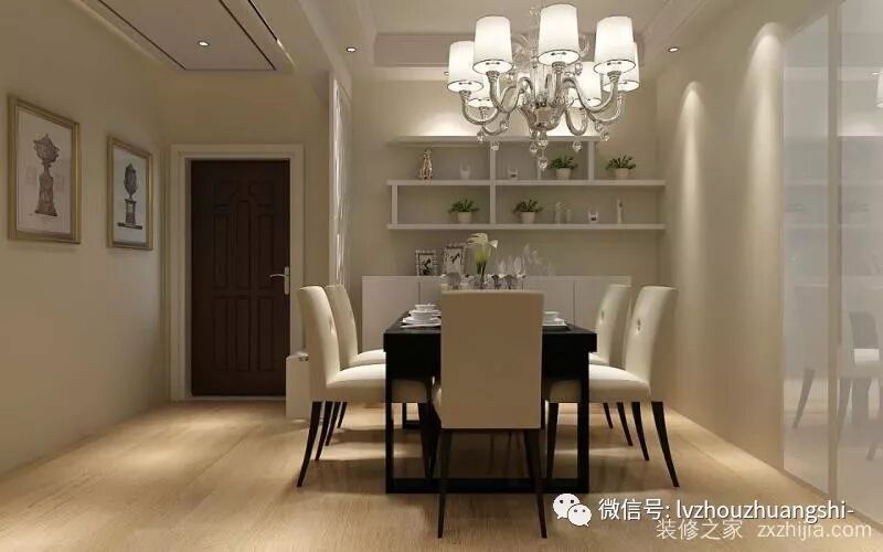 顺驰太阳城五期简欧装修效果图