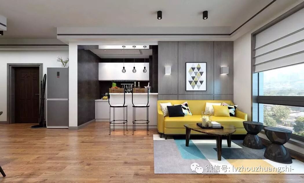 楚天都市朗园工业风装修效果图