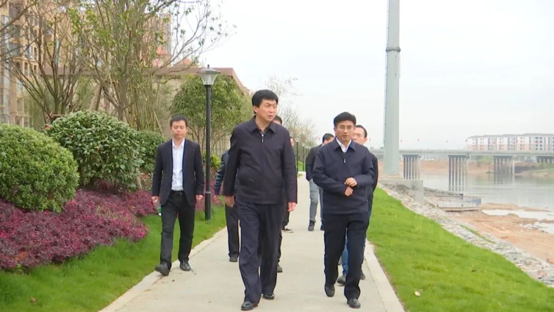 吉安市政府一级巡视员朱新堂在永新县调研