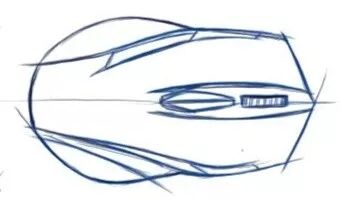 ps透视辅助线怎么调出来 01工业设计PS手绘-线稿