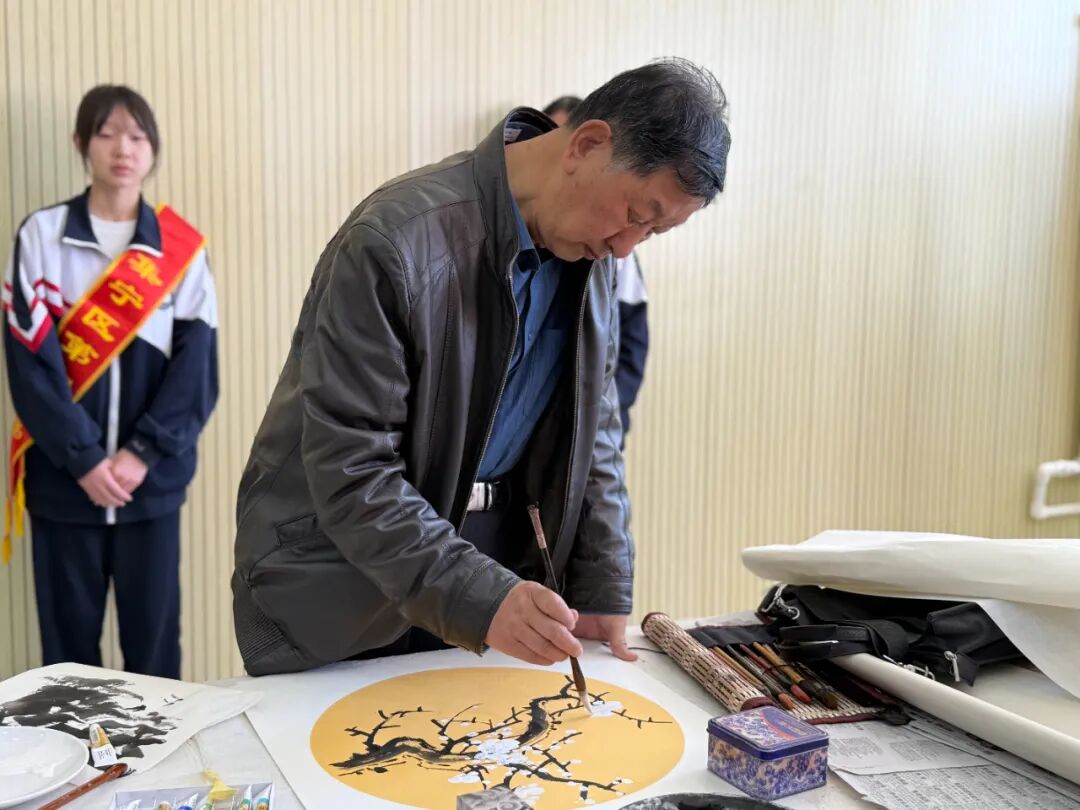 【书画进校园】集宁区文联举办“感党恩、听党话、跟党走”民族团结心向党暨“翰墨北疆，书润校园”书画进校园活动 第10张