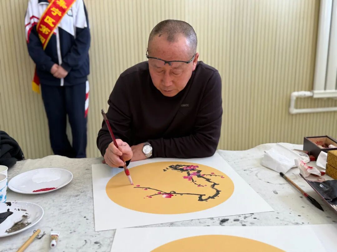 【书画进校园】集宁区文联举办“感党恩、听党话、跟党走”民族团结心向党暨“翰墨北疆，书润校园”书画进校园活动 第13张