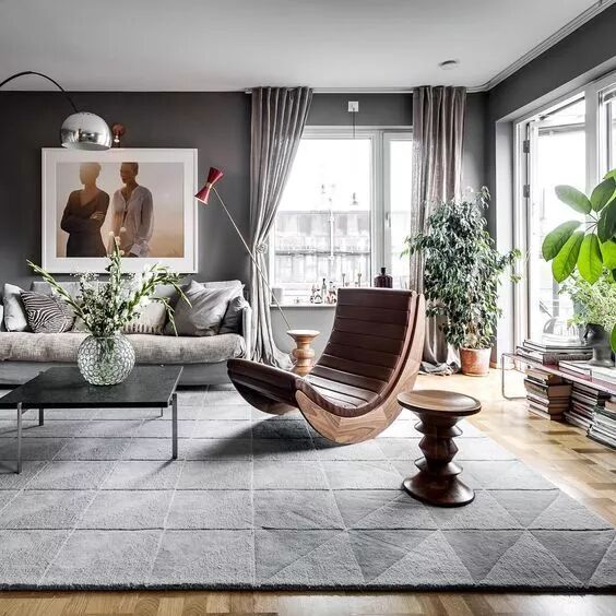 花色窗帘这么搭，再也不用担心窗帘配成土大花！